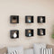vidaXL - Wandschappen - kubus - 6 - st - 22x15x22 - cm - grijs