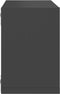 vidaXL - Wandschappen - kubus - 6 - st - 22x15x22 - cm - grijs