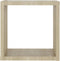 vidaXL - Wandschappen - kubus - 6 - st - 30x15x30 - cm - sonoma - eikenkleurig