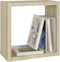 vidaXL - Wandschappen - kubus - 6 - st - 30x15x30 - cm - sonoma - eikenkleurig