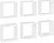 vidaXL - Wandschappen - kubus - 6 - st - 30x15x30 - cm - wit