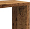 vidaXL - Wandschappen - kubus - 6 - st - 30x15x30cm - bewerkt - hout - oud - houtkleurig