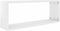 vidaXL - Wandschappen - kubus - 6 - st - 60x15x23 - cm - bewerkt - hout - hoogglans - wit
