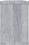 vidaXL - Wandschappen - kubus - 6 - st - 60x15x23 - cm - bewerkt - hout - grijs - sonoma