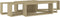 vidaXL - Wandschappen - kubus - 6 - st - 60x15x23 - cm - spaanplaat - sonoma - eiken