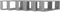 vidaXL - Wandschappen - kubus - 6 - st - 60x15x23 - cm - spaanplaat - betongrijs