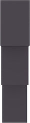 vidaXL - Wandschappen - kubus - 68x15x68 - cm - bewerkt - hout - grijs