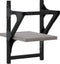 vidaXL - Wandschappen - met - stangen - 2 - st - 20x25x30 - cm - grijs - sonoma - eiken