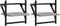 vidaXL - Wandschappen - met - stangen - 2 - st - 30x25x30 - cm - grijs - sonoma - eiken