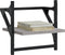 vidaXL - Wandschappen - met - stangen - 2 - st - 30x25x30 - cm - grijs - sonoma - eiken
