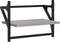 vidaXL - Wandschappen - met - stangen - 2 - st - 40x25x30 - cm - grijs - sonoma - eiken