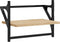 vidaXL - Wandschappen - met - stangen - 2 - st - 40x25x30 - cm - sonoma - eikenkleurig