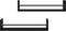 vidaXL - Wandschappen - met - stangen - 2 - st - 60x16x14 - cm - zwart
