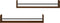 vidaXL - Wandschappen - met - stangen - 2 - st - 80x16x14 - cm - bruin - eikenkleur