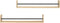 vidaXL - Wandschappen - met - stangen - 2 - st - 80x16x14 - cm - Sonoma - eikenkleurig