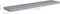 vidaXL - Wandschappen - zwevend - 2 - st - 120x23,5x3,8 - cm - MDF - grijs