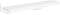 vidaXL - Wandschappen - zwevend - 2 - st - 120x23,5x3,8 - cm - MDF - wit