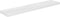 vidaXL - Wandschappen - zwevend - 2 - st - 120x23,5x3,8 - cm - MDF - hoogglans - wit