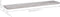 vidaXL - Wandschappen - zwevend - 2 - st - 120x23,5x3,8 - cm - MDF - betongrijs