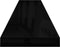 vidaXL - Wandschappen - zwevend - 2 - st - 120x23,5x3,8 - cm - MDF - hoogglans - zwart