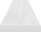 vidaXL - Wandschappen - zwevend - 2 - st - 120x23,5x3,8 - cm - MDF - hoogglans - wit