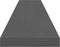 vidaXL - Wandschappen - zwevend - 2 - st - 120x23,5x3,8 - cm - MDF - hoogglans - grijs