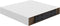 vidaXL - Wandschappen - zwevend - 2 - st - 23x23,5x3,8 - cm - MDF - wit