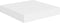 vidaXL - Wandschappen - zwevend - 2 - st - 23x23,5x3,8 - cm - MDF - wit