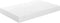 vidaXL - Wandschappen - zwevend - 2 - st - 40x23x3,8 - cm - MDF - hoogglans - wit