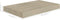 vidaXL - Wandschappen - zwevend - 2 - st - 40x23x3,8 - cm - MDF - eikenkleurig