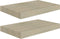 vidaXL - Wandschappen - zwevend - 2 - st - 40x23x3,8 - cm - MDF - eikenkleurig