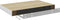 vidaXL - Wandschappen - zwevend - 2 - st - 50x23x3,8 - cm - MDF - eikenkleurig - en - wit