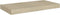 vidaXL - Wandschappen - zwevend - 2 - st - 50x23x3,8 - cm - MDF - eikenkleurig