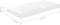 vidaXL - Wandschappen - zwevend - 2 - st - 50x23x3,8 - cm - MDF - hoogglans - wit