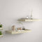 vidaXL - Wandschappen - zwevend - 2 - st - 50x23x3,8 - cm - MDF - eikenkleurig