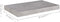 vidaXL - Wandschappen - zwevend - 2 - st - 50x23x3,8 - cm - MDF - betongrijs