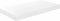 vidaXL - Wandschappen - zwevend - 2 - st - 50x23x3,8 - cm - MDF - hoogglans - wit
