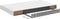 vidaXL - Wandschappen - zwevend - 2 - st - 50x23x3,8 - cm - MDF - wit