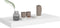 vidaXL - Wandschappen - zwevend - 2 - st - 50x23x3,8 - cm - MDF - wit