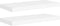 vidaXL - Wandschappen - zwevend - 2 - st - 60x23,5x3,8 - cm - MDF - wit
