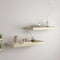 vidaXL - Wandschappen - zwevend - 2 - st - 60x23,5x3,8 - cm - MDF - eikenkleurig
