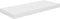 vidaXL - Wandschappen - zwevend - 2 - st - 60x23,5x3,8 - cm - MDF - hoogglans - wit
