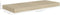 vidaXL - Wandschappen - zwevend - 2 - st - 60x23,5x3,8 - cm - MDF - eikenkleurig