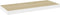 vidaXL - Wandschappen - zwevend - 2 - st - 60x23,5x3,8 - cm - MDF - eikenkleurig - wit