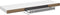 vidaXL - Wandschappen - zwevend - 2 - st - 80x23,5x3,8 - cm - MDF - wit