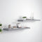 vidaXL - Wandschappen - zwevend - 2 - st - 80x23,5x3,8 - cm - MDF - grijs