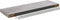 vidaXL - Wandschappen - zwevend - 2 - st - 80x23,5x3,8 - cm - MDF - betongrijs