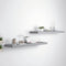 vidaXL - Wandschappen - zwevend - 2 - st - 90x23,5x3,8 - cm - MDF - grijs