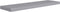 vidaXL - Wandschappen - zwevend - 2 - st - 90x23,5x3,8 - cm - MDF - grijs