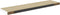 vidaXL - Wandschappen - zwevend - 2 - st - 90x23,5x3,8 - cm - MDF - eikenkleurig - wit